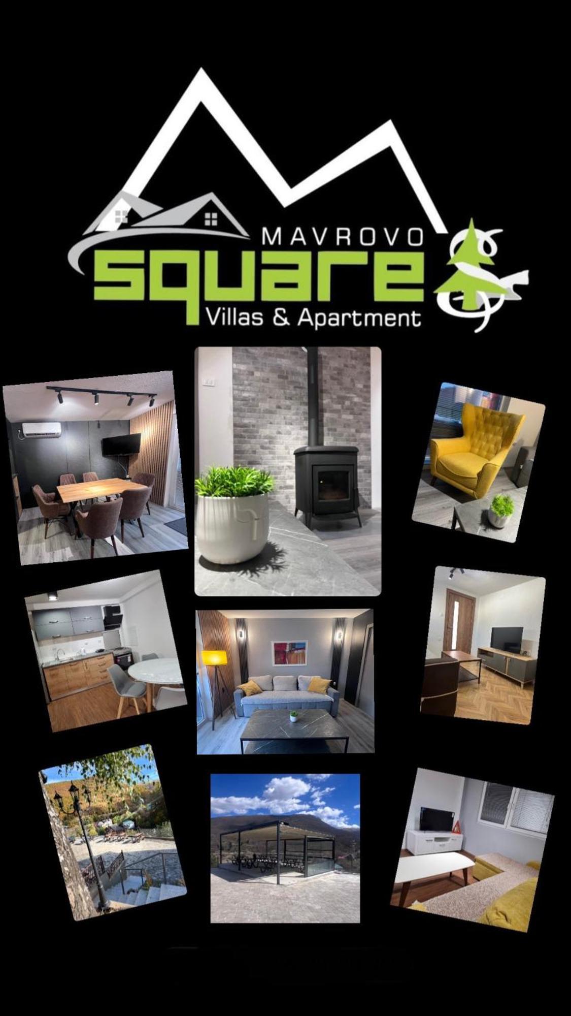 Mavrovo Square " Villas & Apartment " Екстер'єр фото